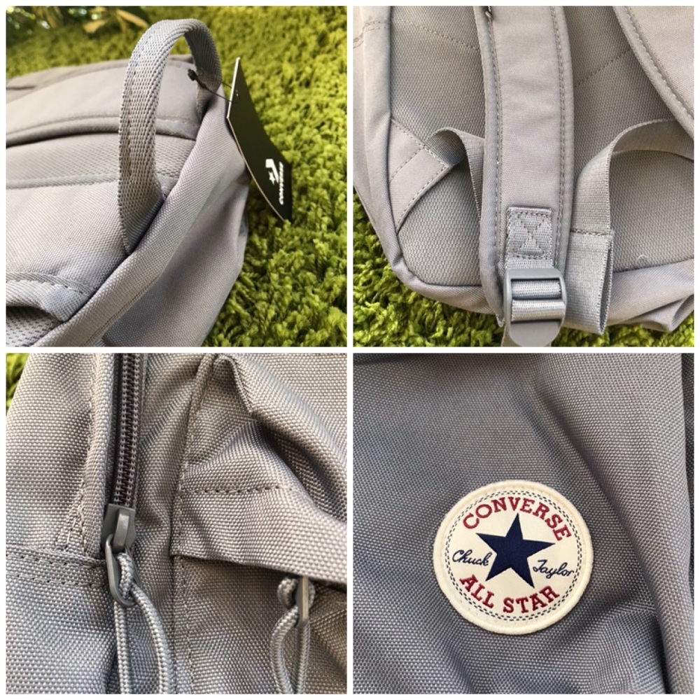 NWT Converse EDC Poly Backpack CO Grey - Picture 8 of 8